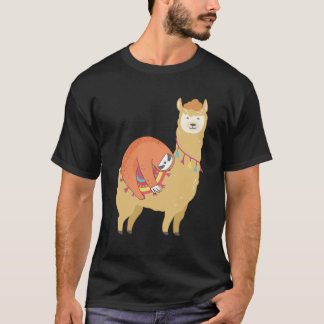 Trägheits-Reitlama T-Shirt