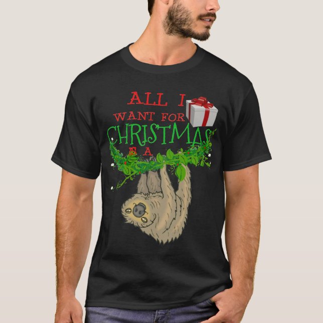 Trägheits-Weihnachtst-shirt Geschenk T-Shirt (Vorderseite)