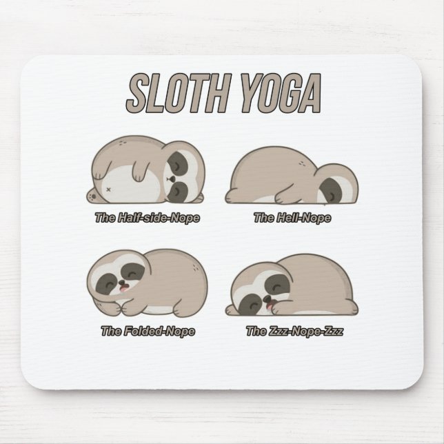 Trägheits-Yoga Mousepad (Vorne)