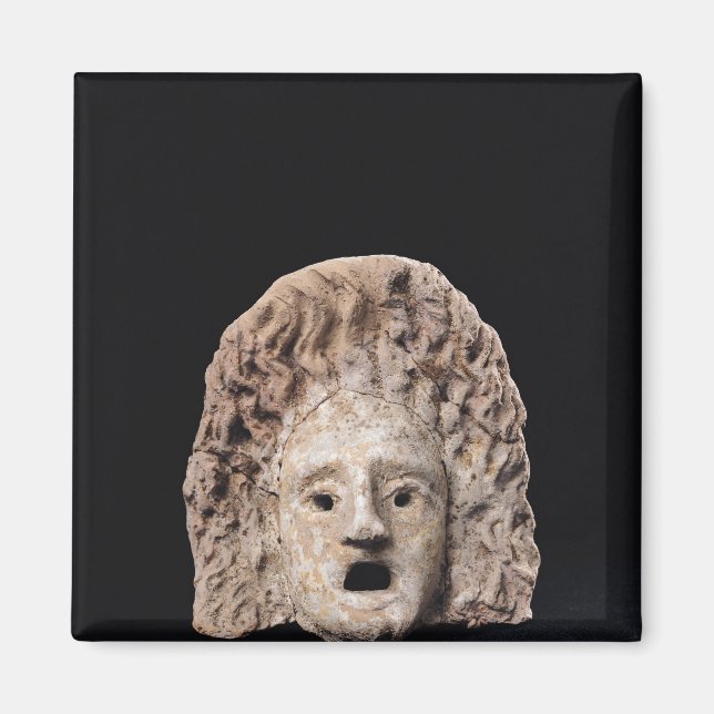 Tragikmaske Magnet (Vorne)