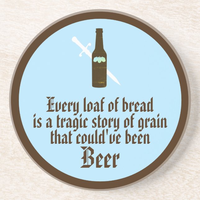 Tragische Geschichte Getränkeuntersetzer (Vorne)