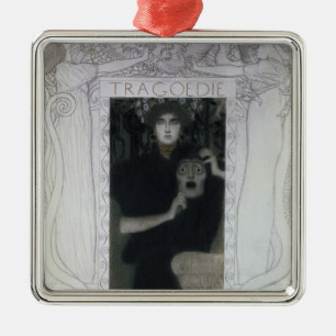 Tragödie, 1897 ornament aus metall