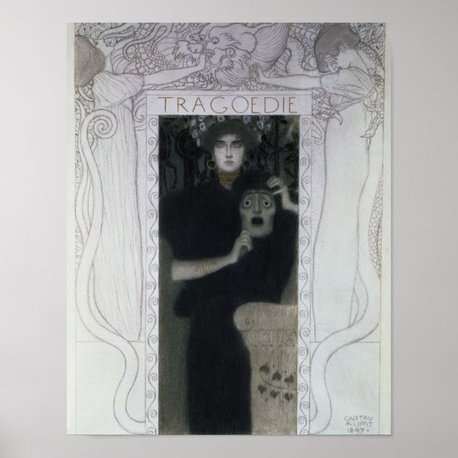 Tragödie, 1897 poster (Vorne)