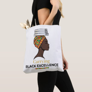 Trägt schwarze Exzellenz - Kente Kopfwickel Bücher