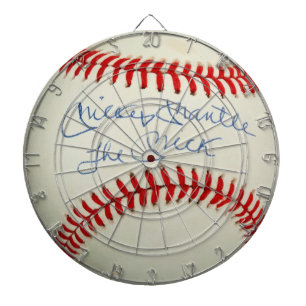 Trägt Vintages Rot genähter Baseball Ziel-Spiel Dartscheibe