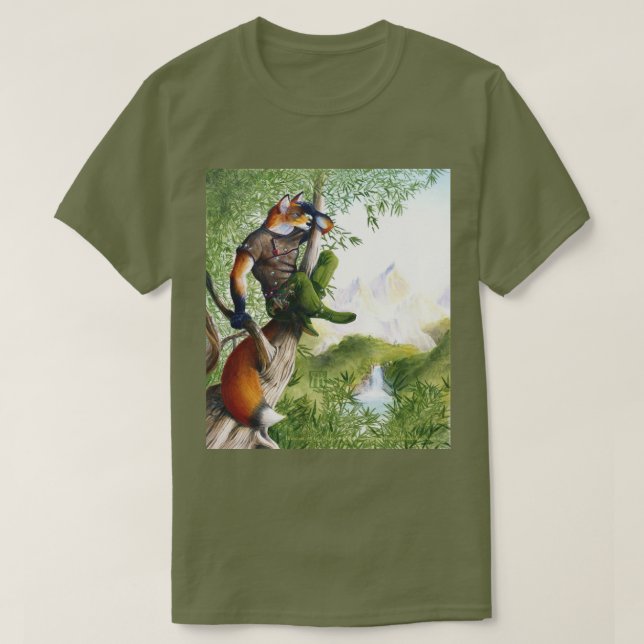Trail Blazing Fox T - Shirt (Design vorne)