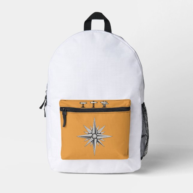 Trail Boss Graphic Backpack - Outdoor  Bedruckter Rucksack (Vorderseite)
