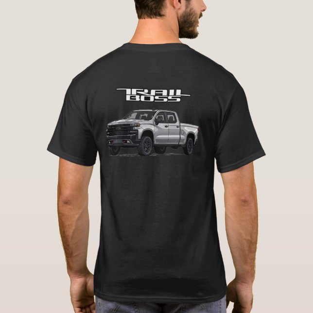 Trail Boss Silver Truck T-Shirt (Rückseite)