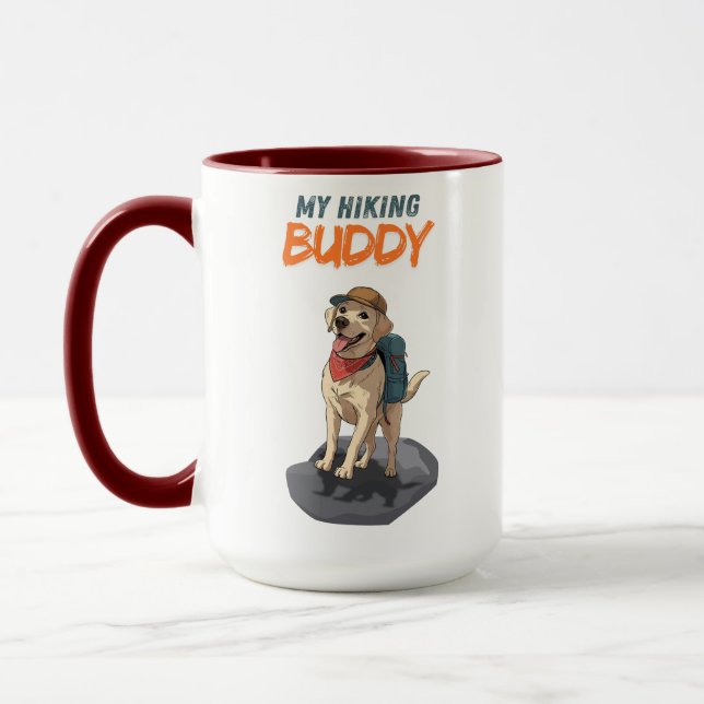 Trail Buddy – Abenteuer mit Labrador Tasse (Links)