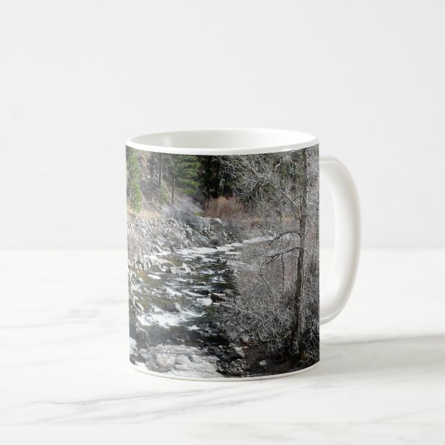 Trail in Jefferson County, Colorado Kaffeetasse (VorderseiteRechts)