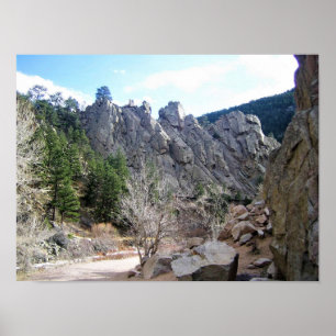 Trail in Jefferson County, Colorado Poster