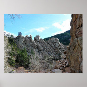 Trail in Jefferson County, Colorado Poster