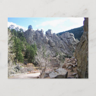 Trail in Jefferson County, Colorado Postkarte