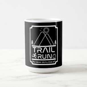 Trail Lauf Neuseeland Kaffeetasse