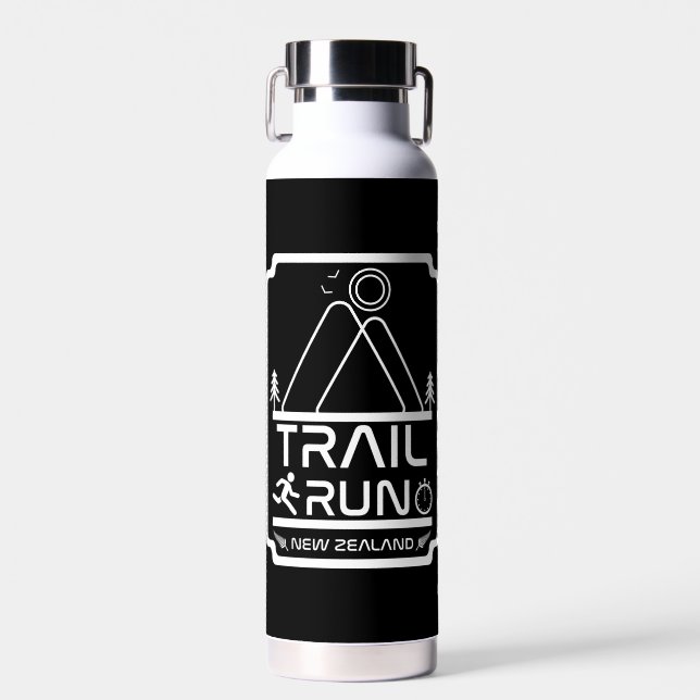 Trail Lauf Neuseeland Trinkflasche (Vorne)