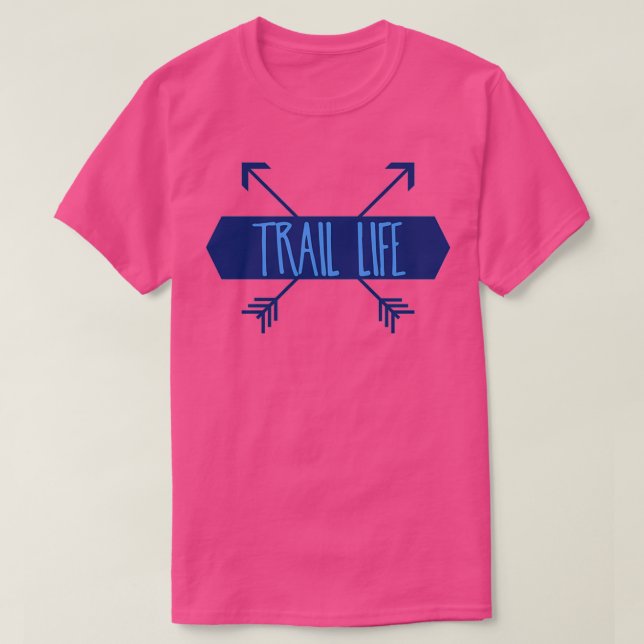 Trail Life Blue  T-Shirt (Design vorne)