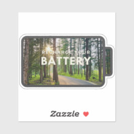 Trail Recharge Sticker