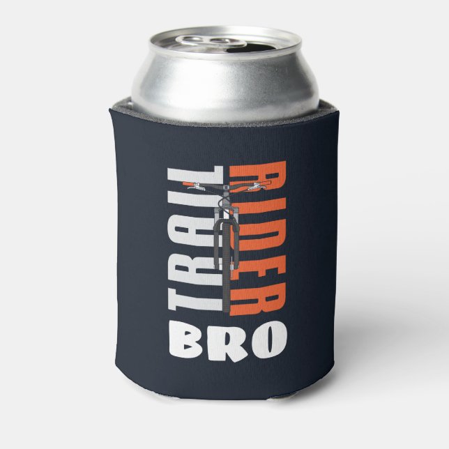 Trail Rider Bro Custom Family Cyclist Dosenkühler (Kanne Rückseite)