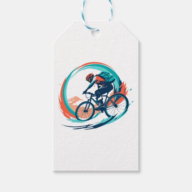 Trail Rider Geschenkanhänger (Vorderseite)