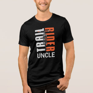 Trail Rider Onkel Custom Family Cyclist Tri-Blend Shirt