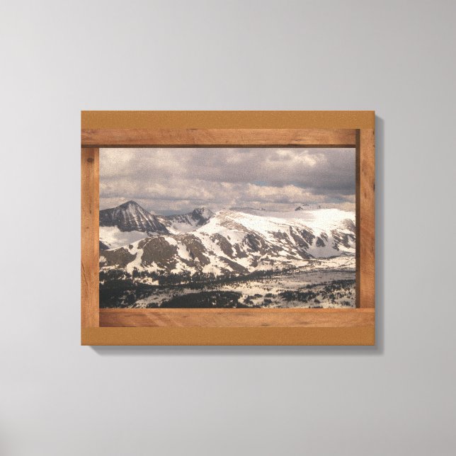 Trail Ridge Colorado landschaftliche Leinwand (Vorderseite)