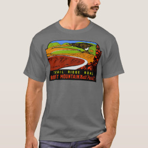 Trail Ridge Road RMNP Vintage Reise T-Shirt
