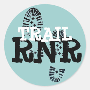 TRAIL RNR RUNDER AUFKLEBER