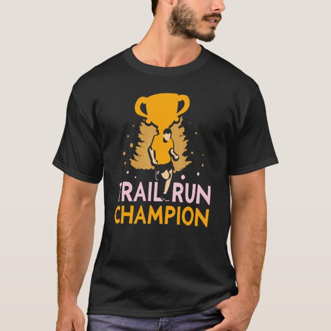 Trail Run Champion Trails Runner T-Shirt (Vorderseite)