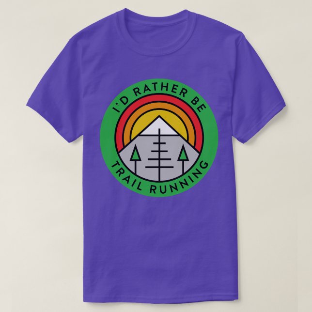 Trail Runner, eher Trail-Running T-Shirt (Design vorne)