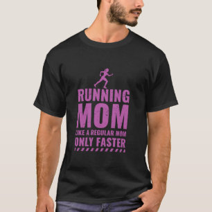 Trail Runner Funny Fitness Running Marathon Mama M T-Shirt
