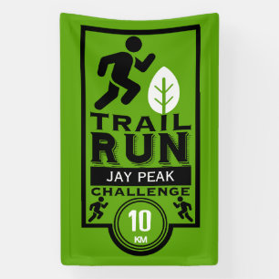 Trail Runner Rennen Wettbewerb Banner