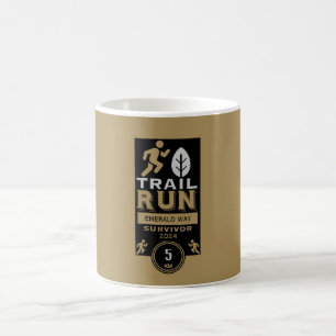 Trail Runner Rennen Wettbewerb Kaffeetasse