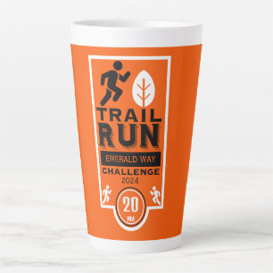 Trail Runner Rennen Wettbewerb Milchtasse