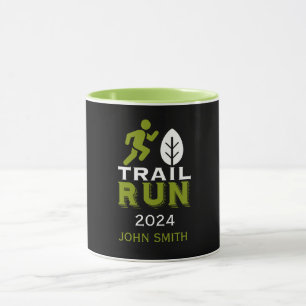 Trail Runner Rennen Wettbewerb Tasse