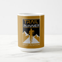 Trail Runner Sport in der Natur