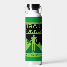 Trail Runner Sport in der Natur Trinkflasche