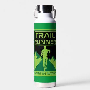 Trail Runner Sport in der Natur Trinkflasche
