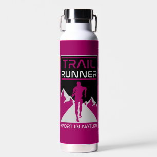Trail Runner Sport in der Natur Trinkflasche
