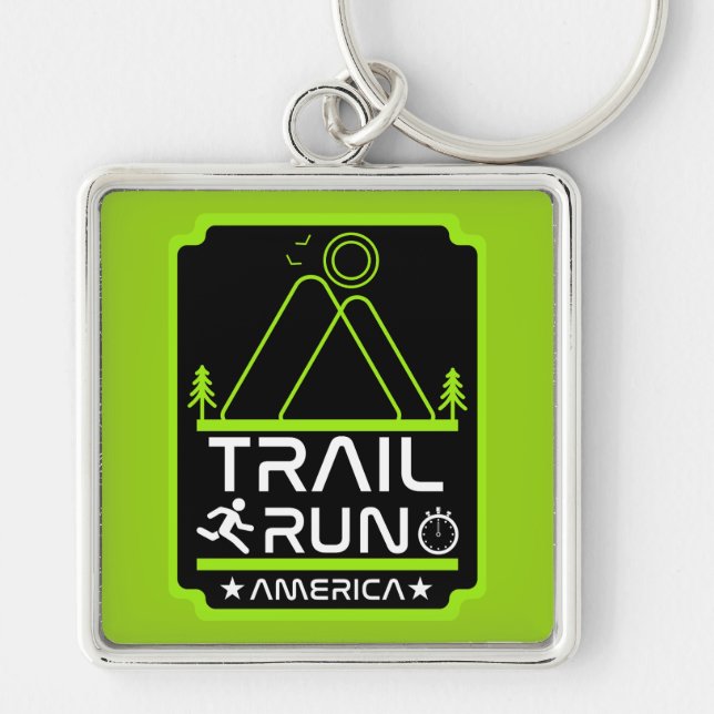 Trail Running America Schlüsselanhänger (Vorne)