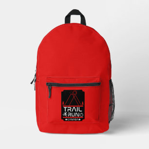 Trail Running Canada Bedruckter Rucksack
