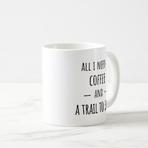 Trail Running Geschenk Idee Kaffee Tasse