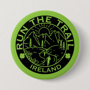 Trail Running Irland Button