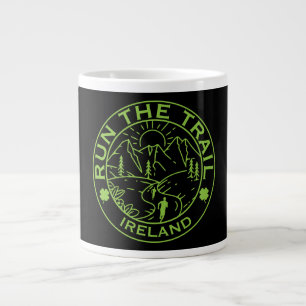 Trail Running Irland Jumbo-Tasse