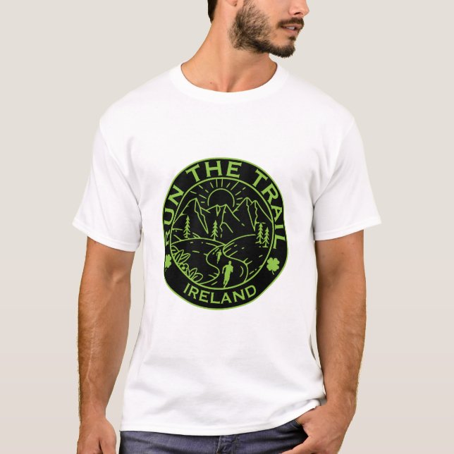 Trail Running Irland T-Shirt (Vorderseite)