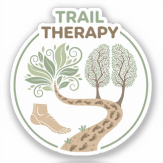 Trail Therapy Aufkleber