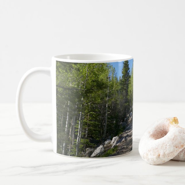Trail to Alberta Falls Kaffeetasse (Mit Donut)