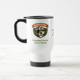 Trailblazer Dad Customizable Father's Day Reisebecher