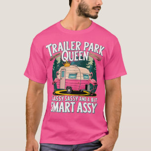 Trailer Park Königin schick und einfach und ein bi T-Shirt