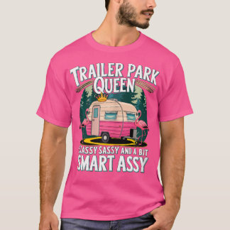 Trailer Park Königin schick und einfach und ein bi T-Shirt
