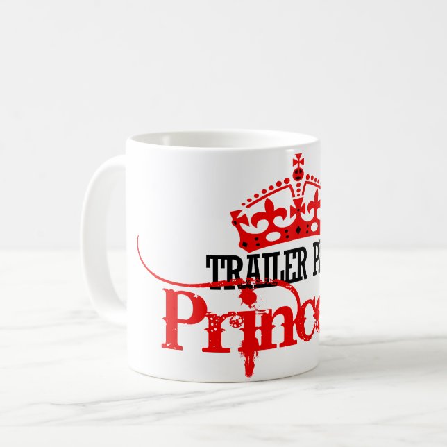 Trailer Park Princess Kaffeetasse (Vorderseite Links)